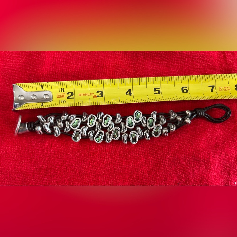UNO de 50 Silver-Plated Sweet Danger Bracelet - Picture 5 of 8